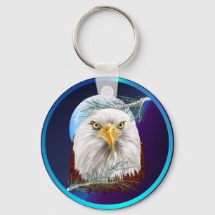 Adler in den Schlüsselanhängern der Pinien Schlüsselanhänger