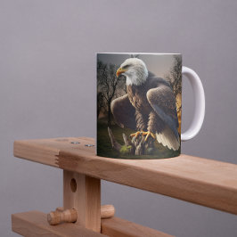 Adler in der Wildnis Kaffeetasse