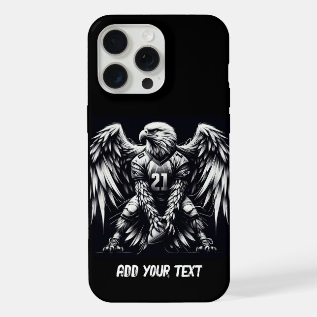 Adler iPhone 15 Pro Max Hülle (Rückseite)