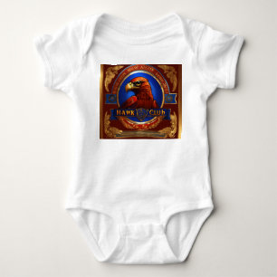 Adler ist ein Symbol des Mutes Baby Strampler