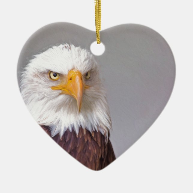 Adler Keramik Ornament (Vorne)