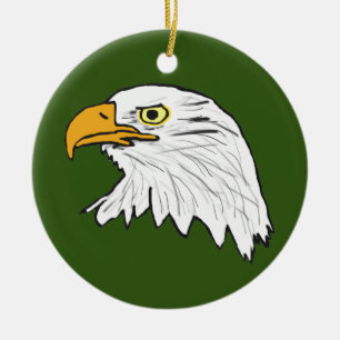 Adler Keramik Ornament