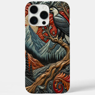 Adler-Kunstwerk in natürlicher Majestät iPhone 16 Pro Max Hülle