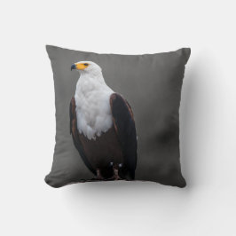 Adler Minimalistische selektive Farbfotografie Kissen