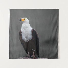 Adler Minimalistische selektive Farbfotografie Wandteppich