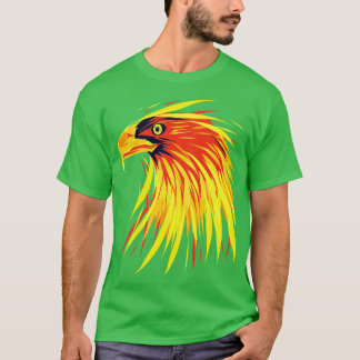Adler mit brennendem Adler T-Shirt