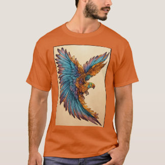 Adler mit Flügelt T-Shirt
