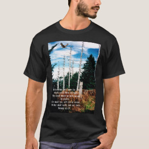 Adler mit Isaiah 40:31 T-Shirt