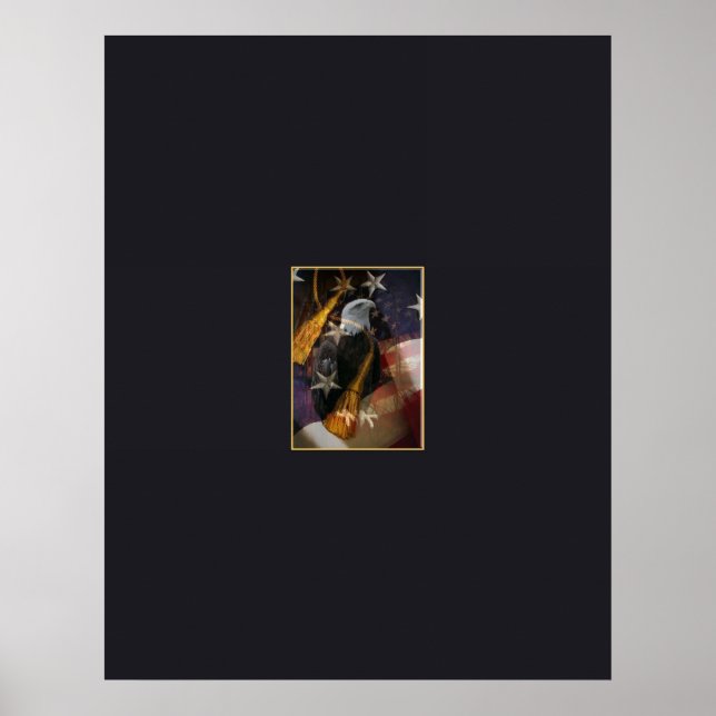 Adler mit Tassel-Plakat Poster (Vorne)