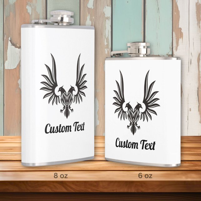 Adler mit zwei Heads Flask Flachmann (Von Creator hochgeladen)