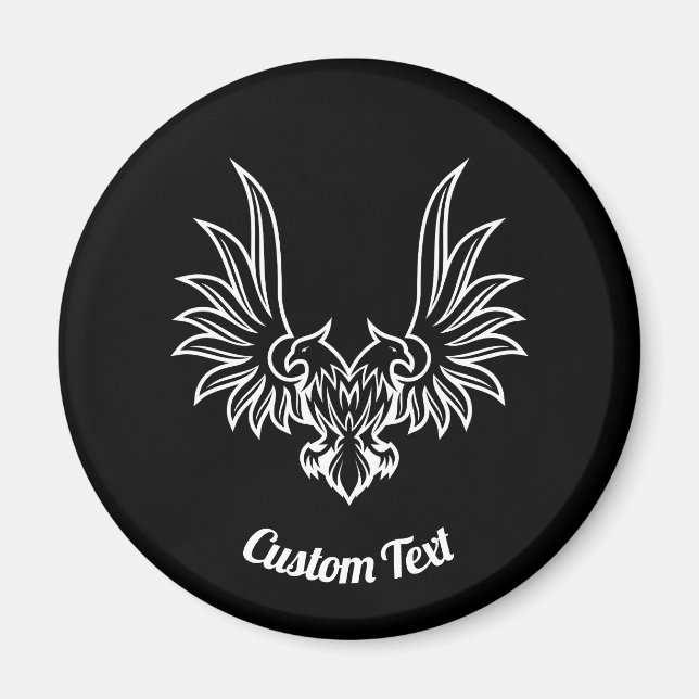 Adler mit zwei Heads Magnet (Vorne)