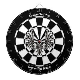 Adler mit zwei Kopf Dartboard mit Darts Dartscheibe