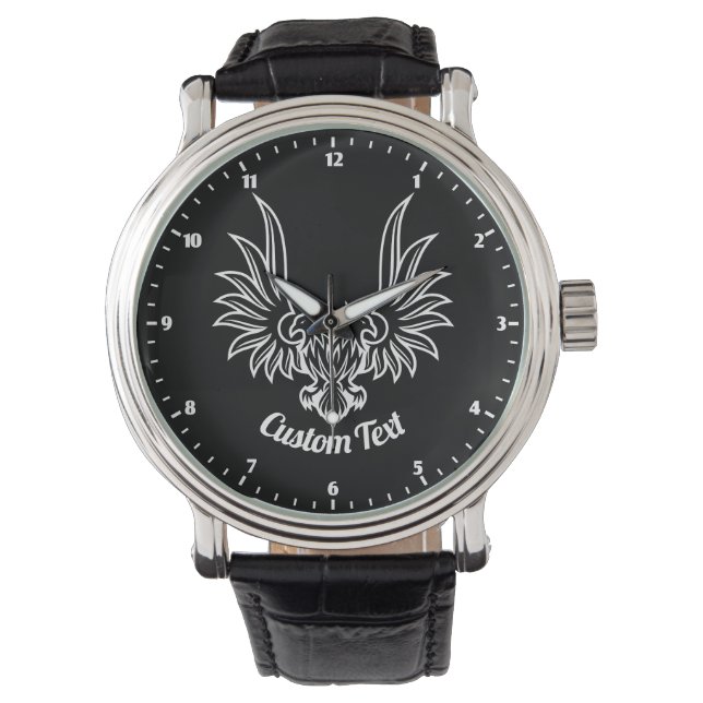 Adler mit zwei Köpfen Armbanduhr (Vorderseite)