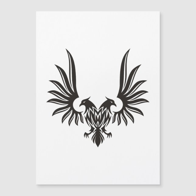 Adler mit zwei Köpfen Magnetkarte (Vorderseite)