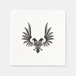 Adler mit zwei Köpfen Serviette
