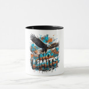 Adler ohne Grenzen Kaffeetasse Motivierende Tier