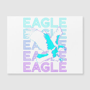 Adler Retro Magnetkarte
