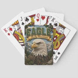 Adler Rocky Mountains POPCUT Spielkarten