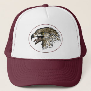 Adler schreit truckerkappe