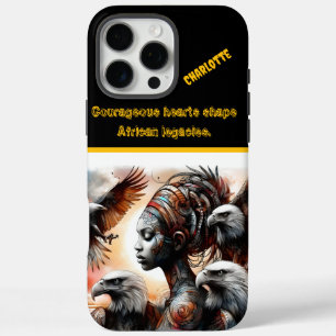 Adler schweben in einem lebendigen Kriegerland iPhone 16 Pro Max Hülle