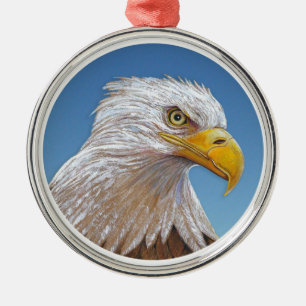 Adler Silbernes Ornament