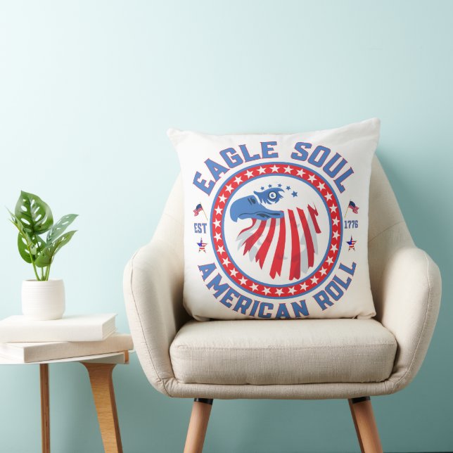 Adler Soul, American Roll Kissen (Stuhl )