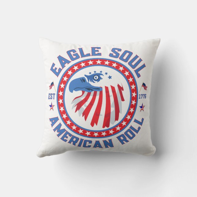 Adler Soul, American Roll Kissen (Rückseite)