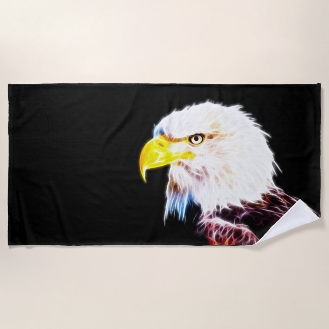 Adler Strandtuch (Vorderseite)