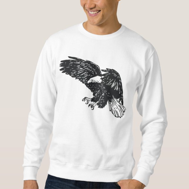 Adler-Sweatshirt Sweatshirt (Vorderseite)