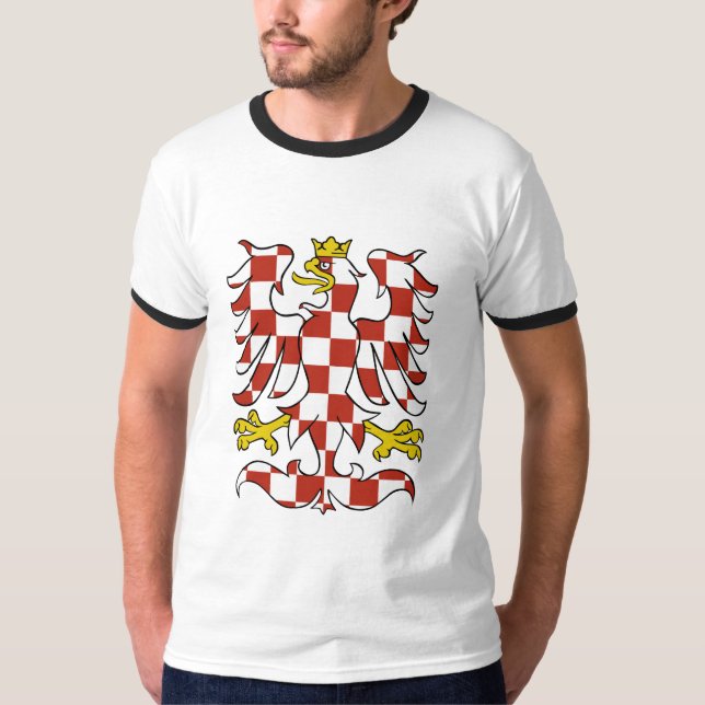Adler-T - Shirt Tschechen Moravian (Vorderseite)