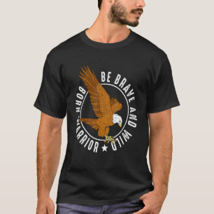 Adler Tapferer Ornithologe Falknerei Falke Habicht T-Shirt