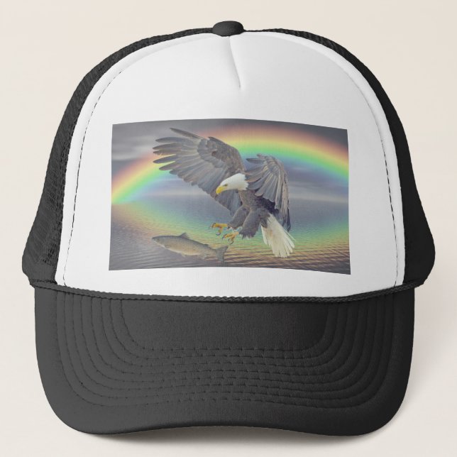 Adler Truckerkappe (Vorderseite)