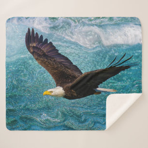 Adler über dem Sturm Sherpadecke