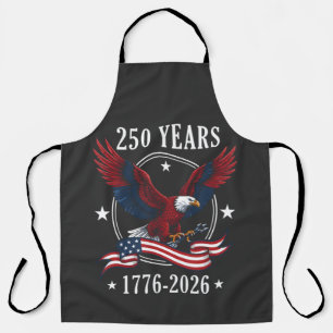Adler und Flagge 250 Jahre 1776-2026 250. Schürze
