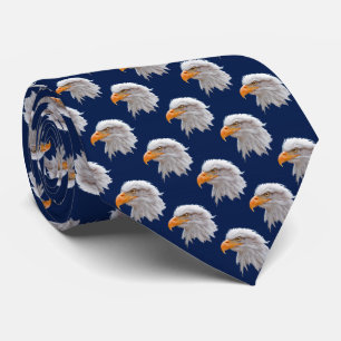 Adler-Wahnsinn-Krawatte (Navy) Krawatte