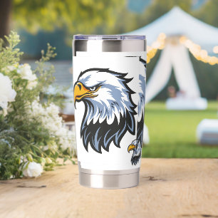 Adler-Wasserflasche – Edelstahl-Sportflasche Thermobecher
