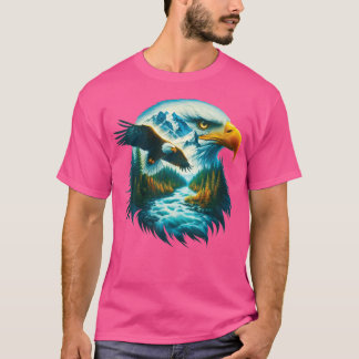 Adler Wildnis Wandern Naturpark California T-Shirt