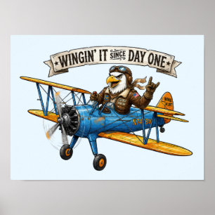 Adler Winging It Poster