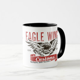 Adler Wings Tasse "vom Verschluss u. vom Schlüssel