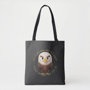 Adler zu stubborn, um zu seltsam aufzuhören, um hi tasche