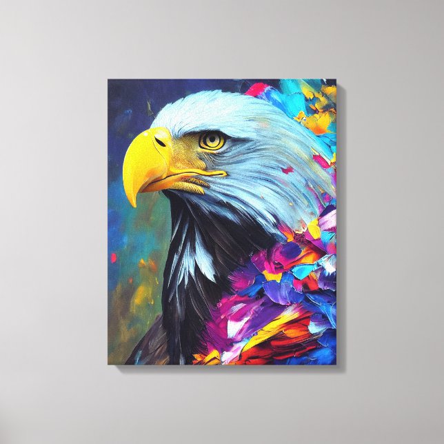 Adleradler Tierentdeckungsabenteuer Natur Leinwanddruck (Vorderseite)