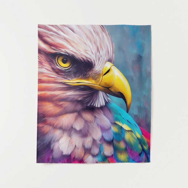 Adleradler Tierentdeckungsabenteuer Natur Wandteppich (Vorderseite)