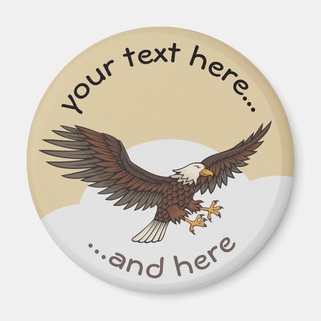 Adlerangriff Magnet (Vorne)