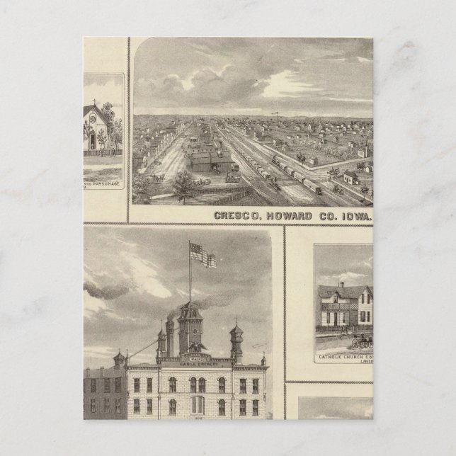 Adlerbrauerei, Zedernrasen Postkarte (Vorderseite)