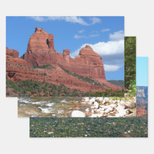 Adlerfelsen I Sedona Arizona Reisefotografie Geschenkpapier Set