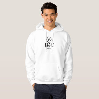 Adlergeist Adler-Clan-Adlerklaue Weiß  Hoodie