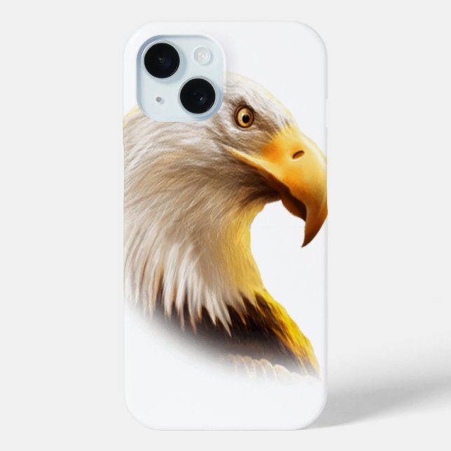 Adlergesicht  Case-Mate iPhone hülle (Rückseite)