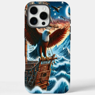 Adlerhorst auf einem Sternenmeer iPhone 16 Pro Max Hülle