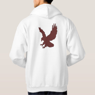 Adlerjäger-Zitat-Design Hoodie