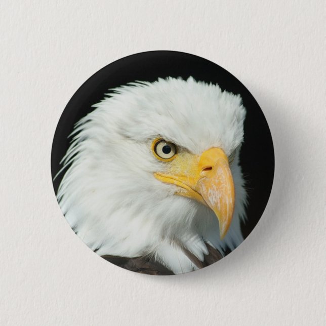 Adlerkopf Button (Vorderseite)